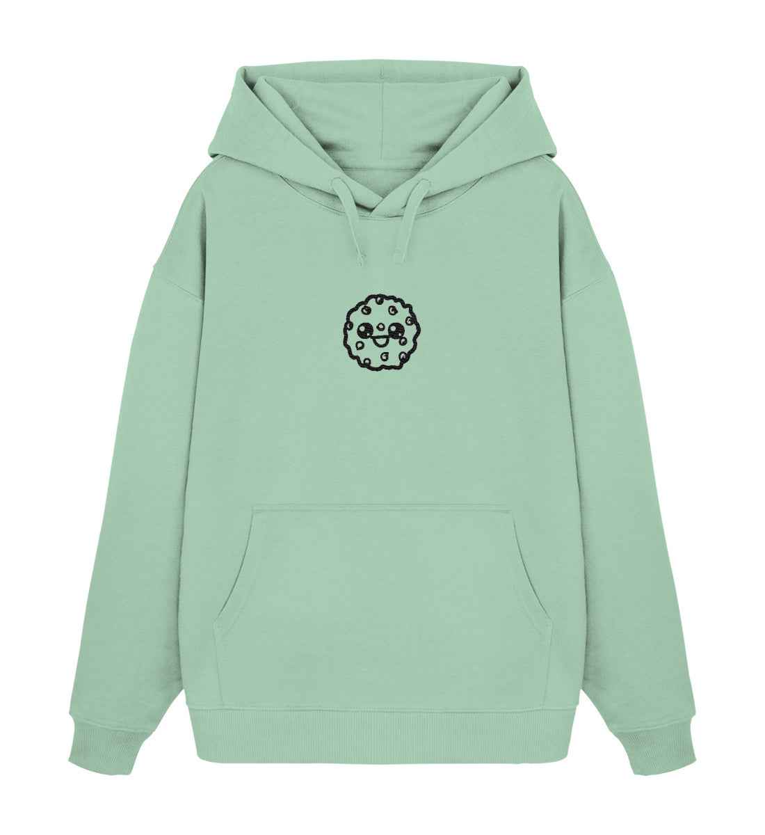 Kexxy Black - Organic Oversize Hoodie 2.0 ST/ST mit Stick