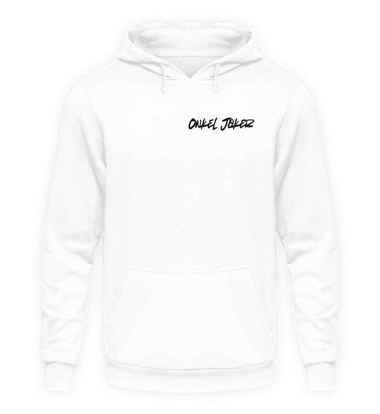 Onkel-Joker Hoodie White  - Unisex Kapuzenpullover Hoodie