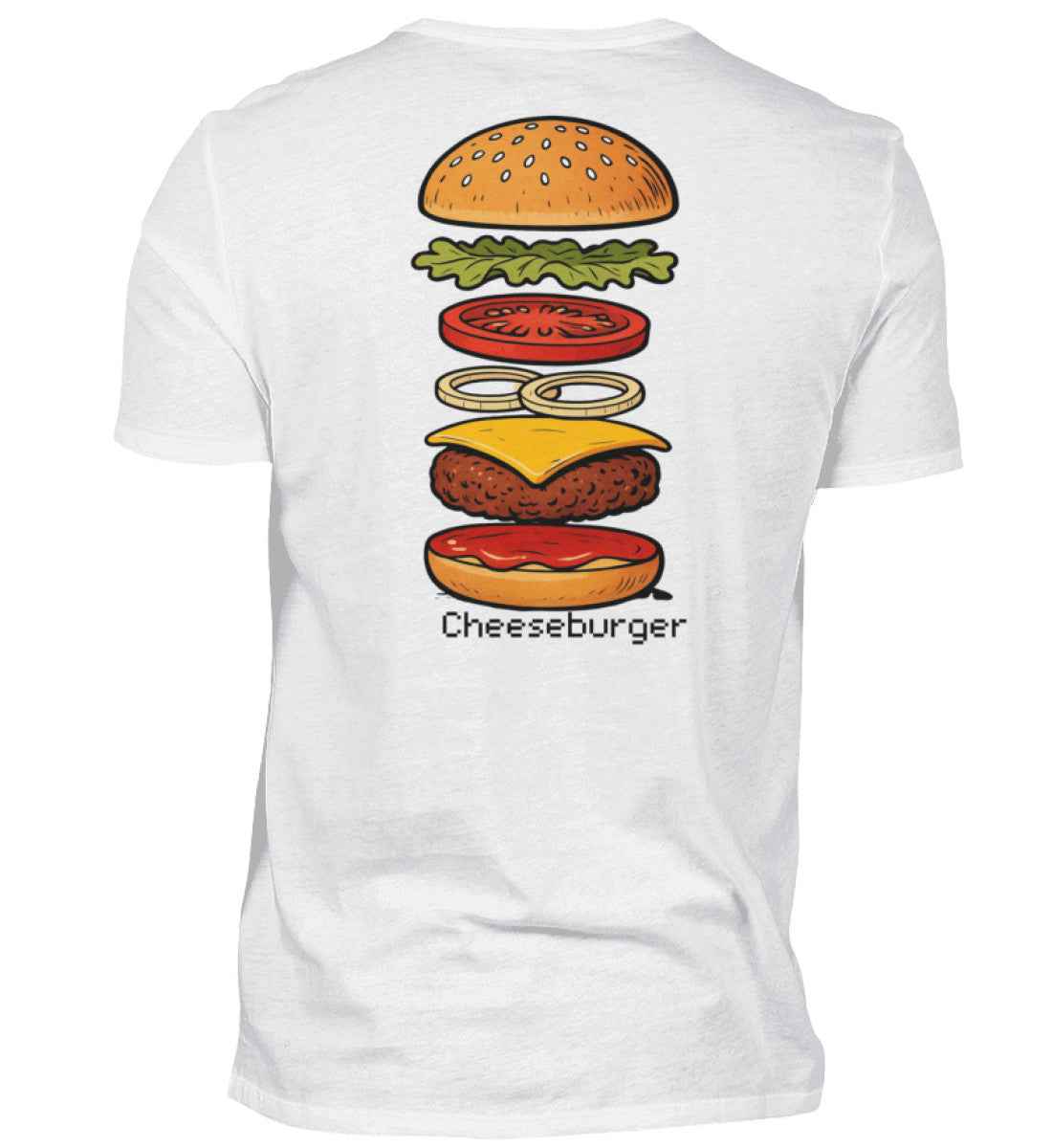 Exploded Burger  - Premiumshirt