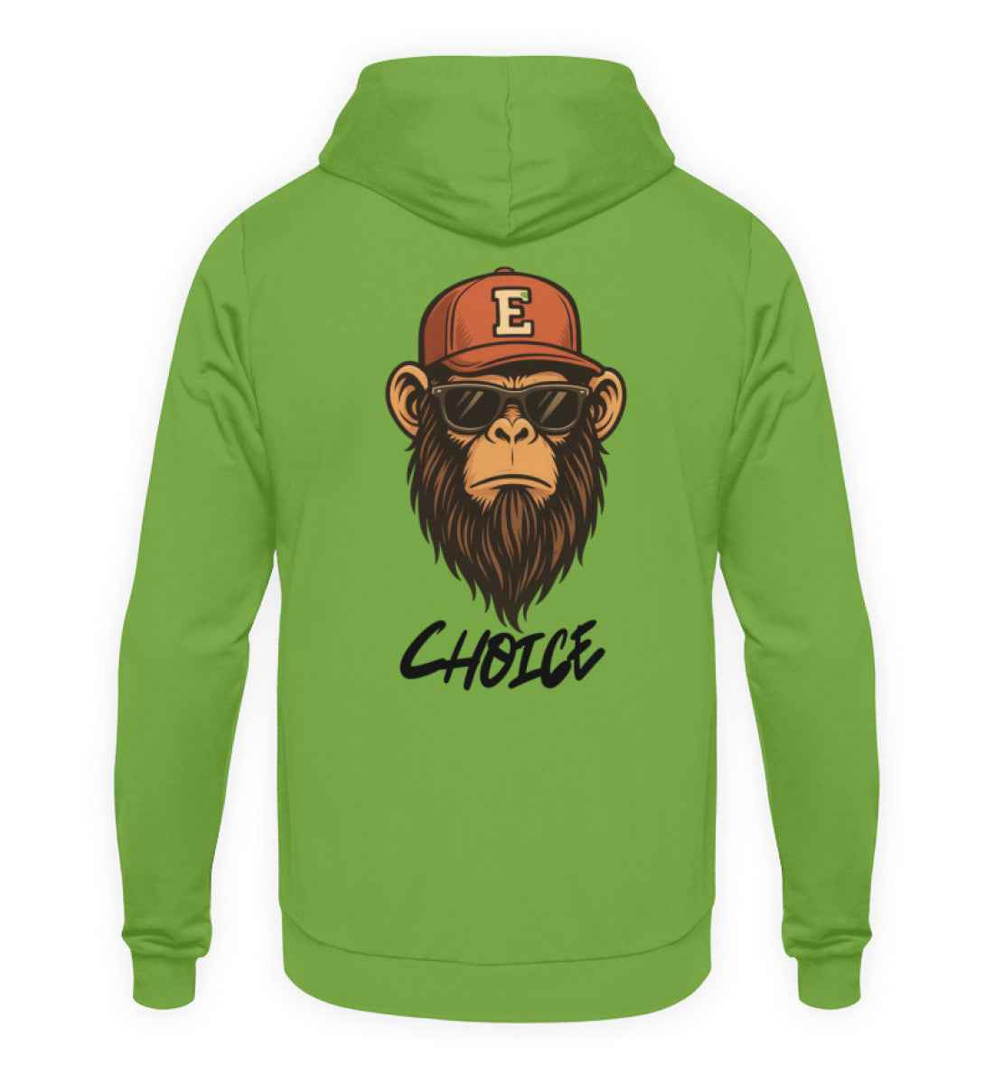 Schimpanse-Choice  - Unisex Kapuzenpullover Hoodie