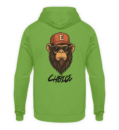 Schimpanse-Choice  - Unisex Kapuzenpullover Hoodie