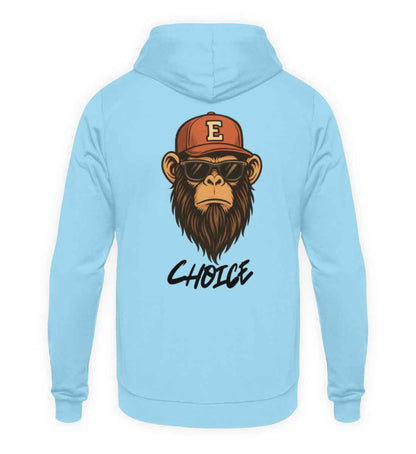 Schimpanse-Choice  - Unisex Kapuzenpullover Hoodie