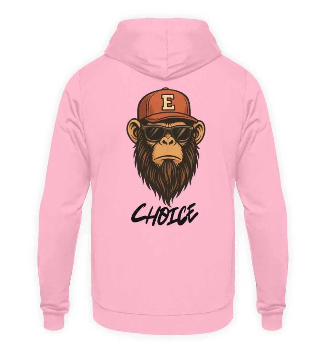 Schimpanse-Choice  - Unisex Kapuzenpullover Hoodie