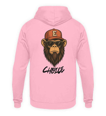 Schimpanse-Choice  - Unisex Kapuzenpullover Hoodie