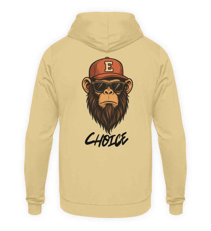 Schimpanse-Choice  - Unisex Kapuzenpullover Hoodie