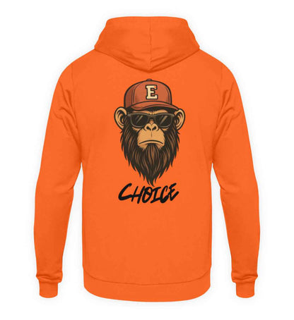 Schimpanse-Choice  - Unisex Kapuzenpullover Hoodie