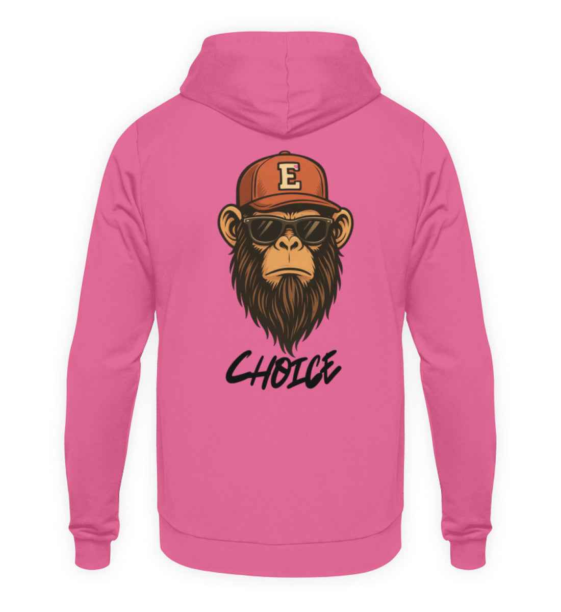 Schimpanse-Choice  - Unisex Kapuzenpullover Hoodie