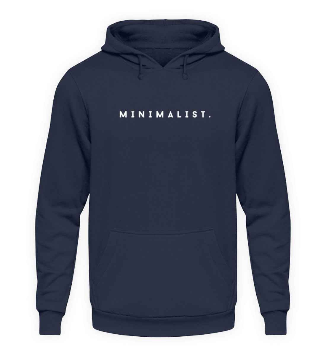 Minimalist White  - Unisex Kapuzenpullover Hoodie