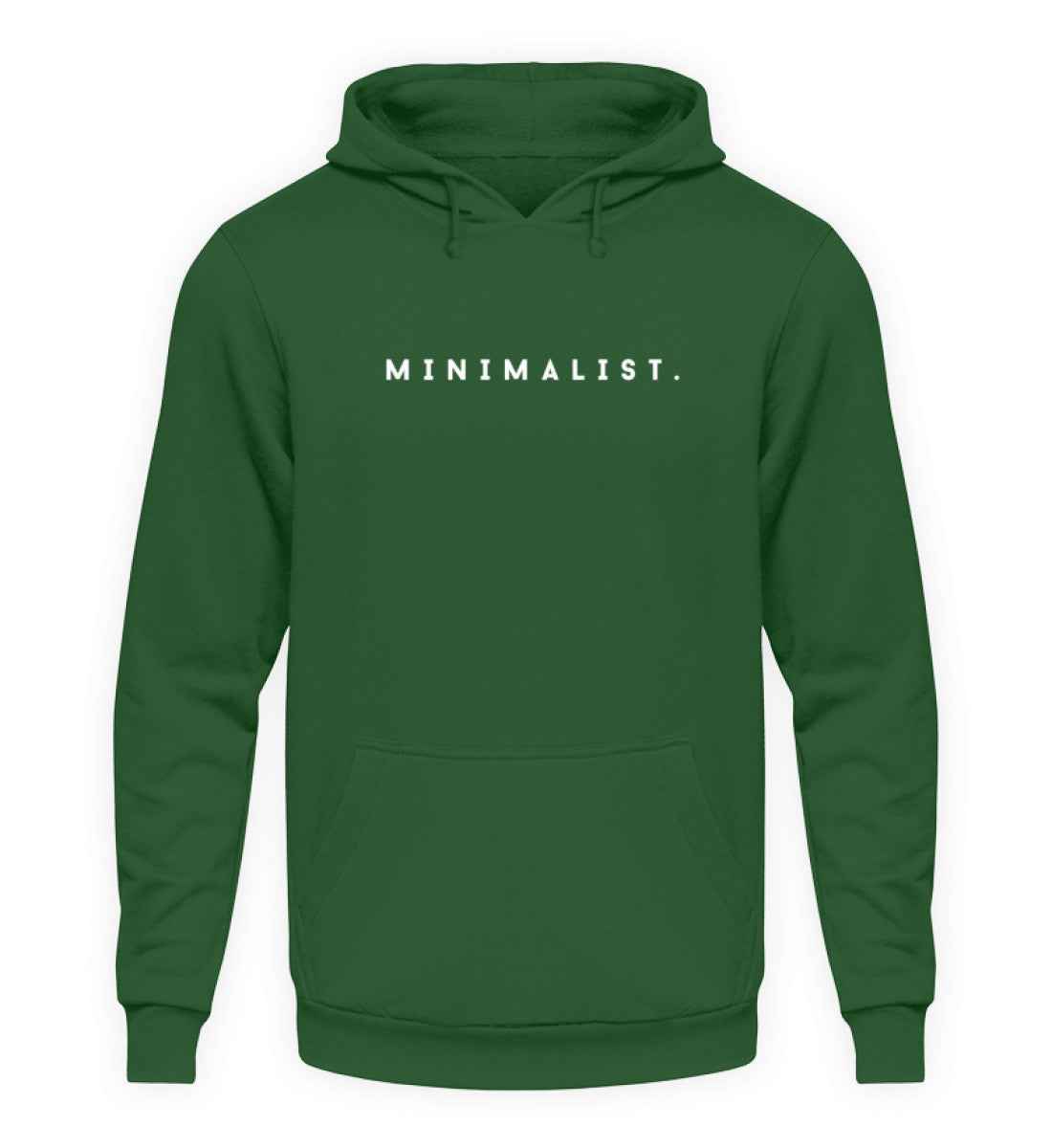 Minimalist White  - Unisex Kapuzenpullover Hoodie