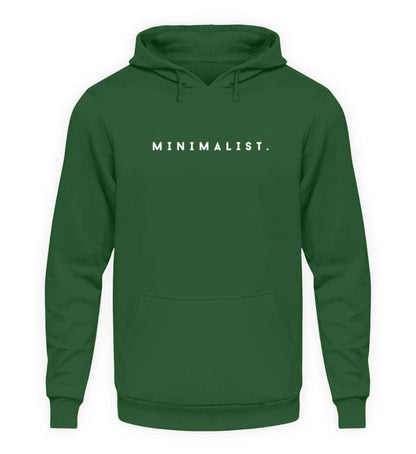 Minimalist White  - Unisex Kapuzenpullover Hoodie