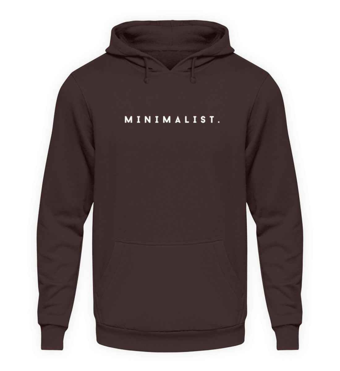 Minimalist White  - Unisex Kapuzenpullover Hoodie