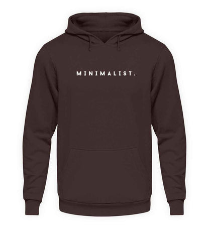 Minimalist White  - Unisex Kapuzenpullover Hoodie