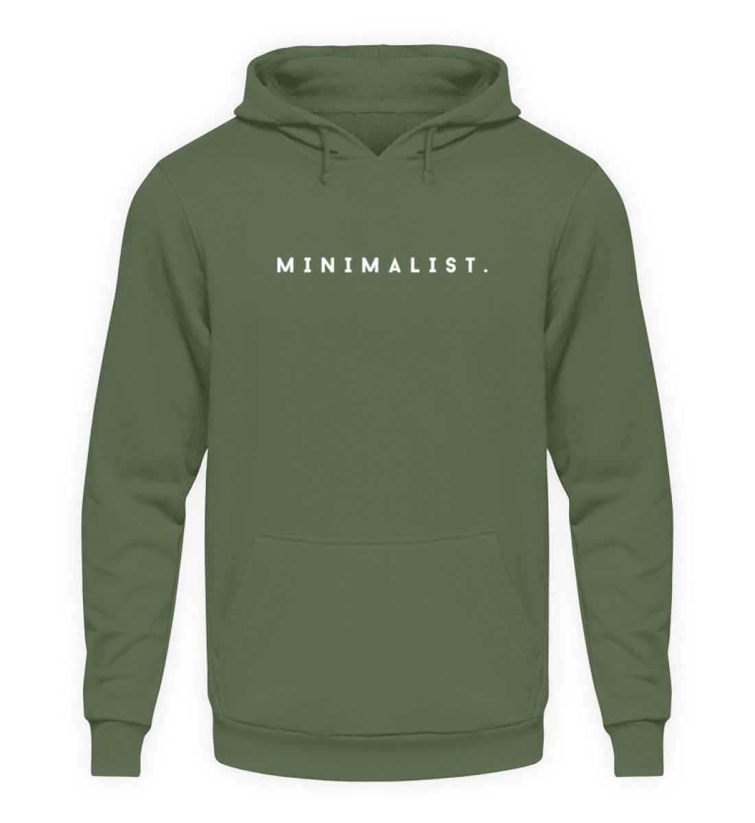 Minimalist White  - Unisex Kapuzenpullover Hoodie