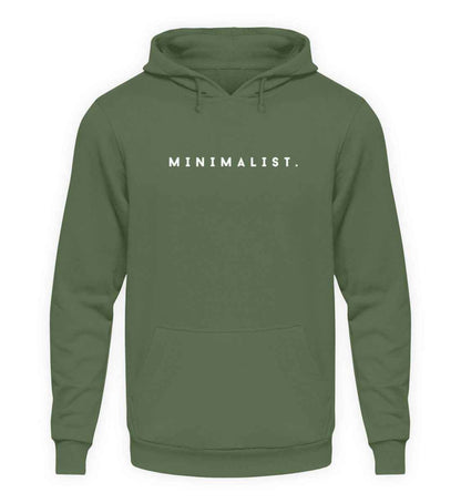 Minimalist White  - Unisex Kapuzenpullover Hoodie