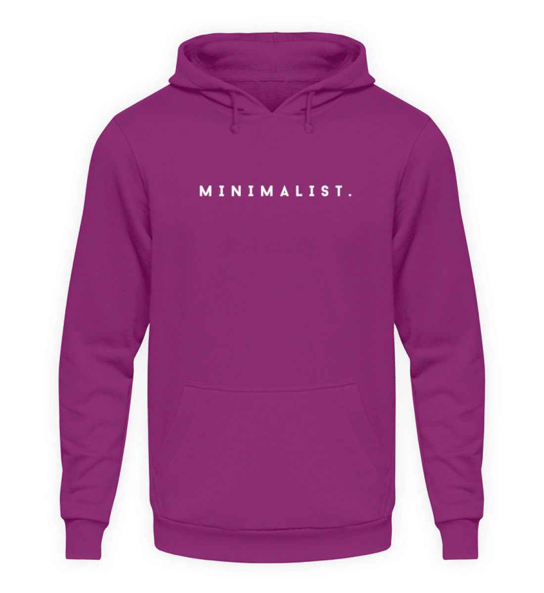 Minimalist White  - Unisex Kapuzenpullover Hoodie