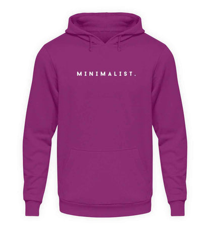 Minimalist White  - Unisex Kapuzenpullover Hoodie