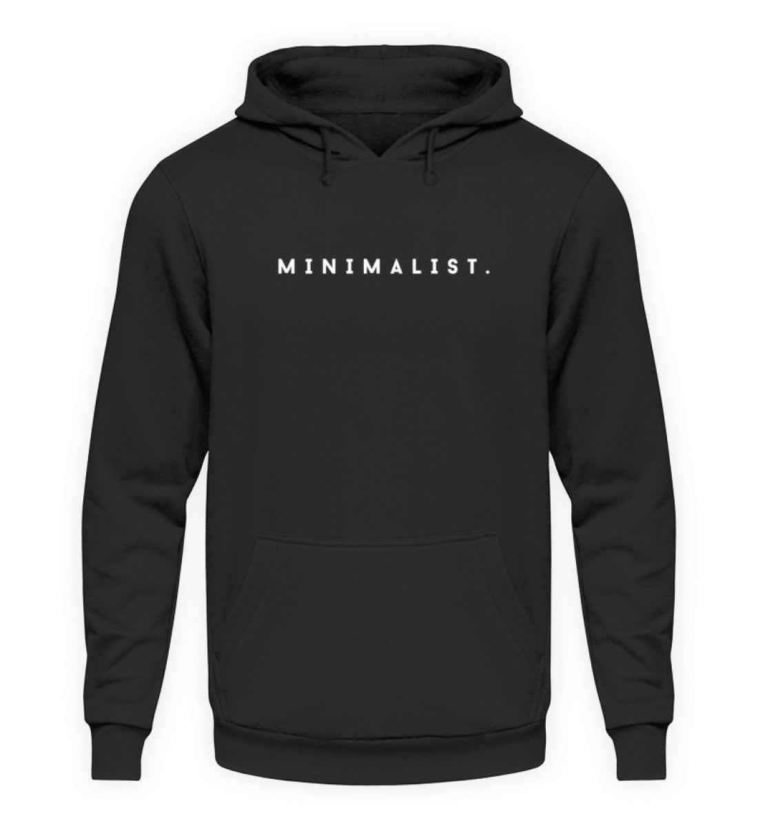 Minimalist White  - Unisex Kapuzenpullover Hoodie