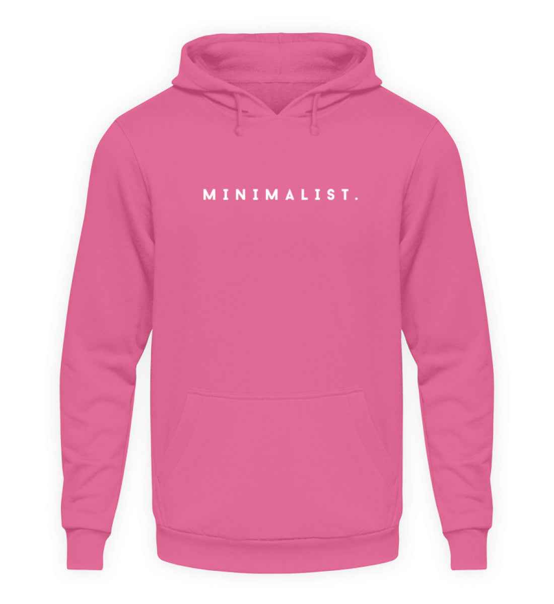 Minimalist White  - Unisex Kapuzenpullover Hoodie