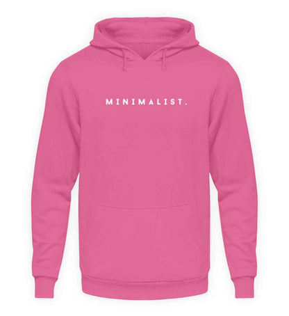 Minimalist White  - Unisex Kapuzenpullover Hoodie