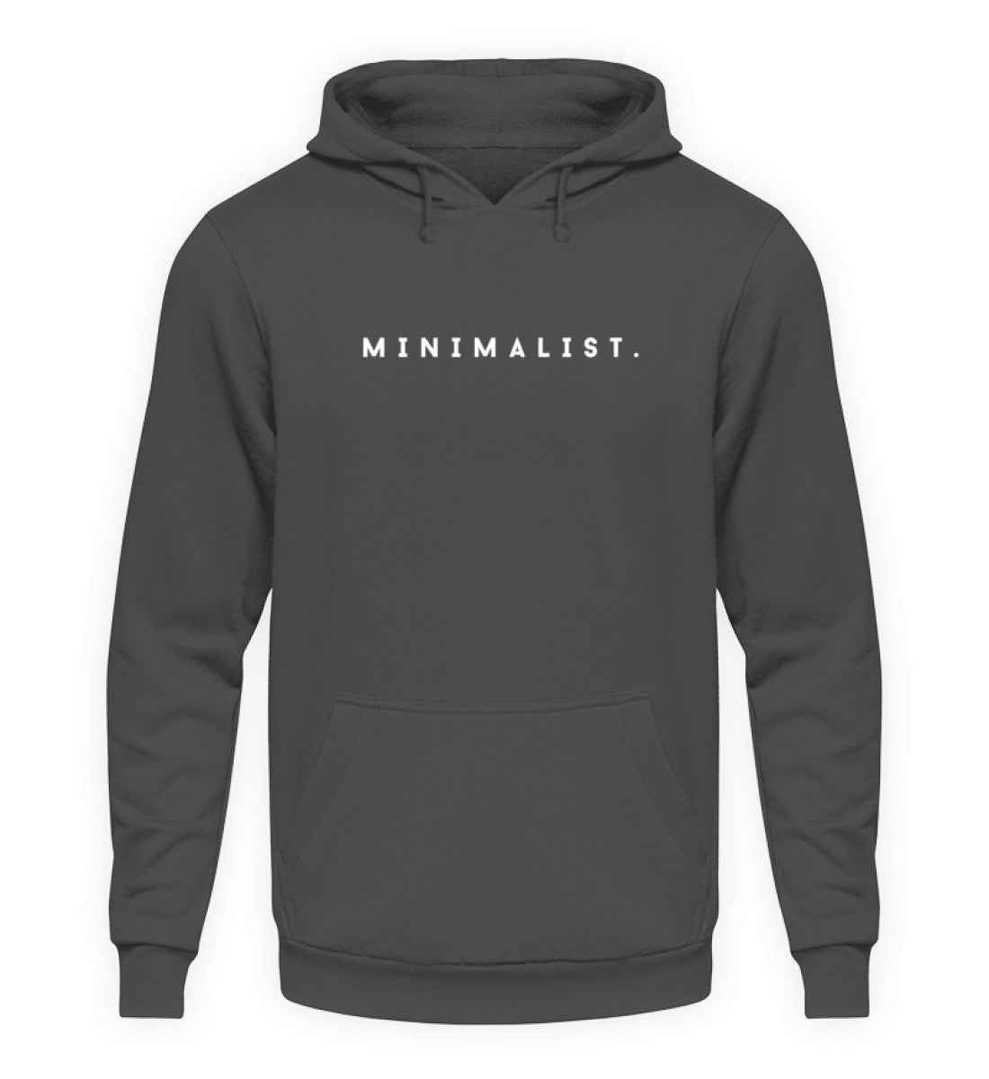 Minimalist White  - Unisex Kapuzenpullover Hoodie