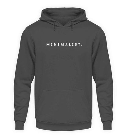Minimalist White  - Unisex Kapuzenpullover Hoodie