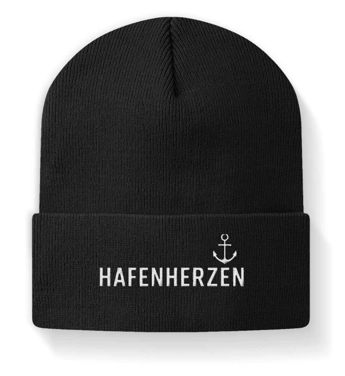 ⚓ Hafenherzen Beanie – Dein Style für jedes Wetter 🖤 (Stick)