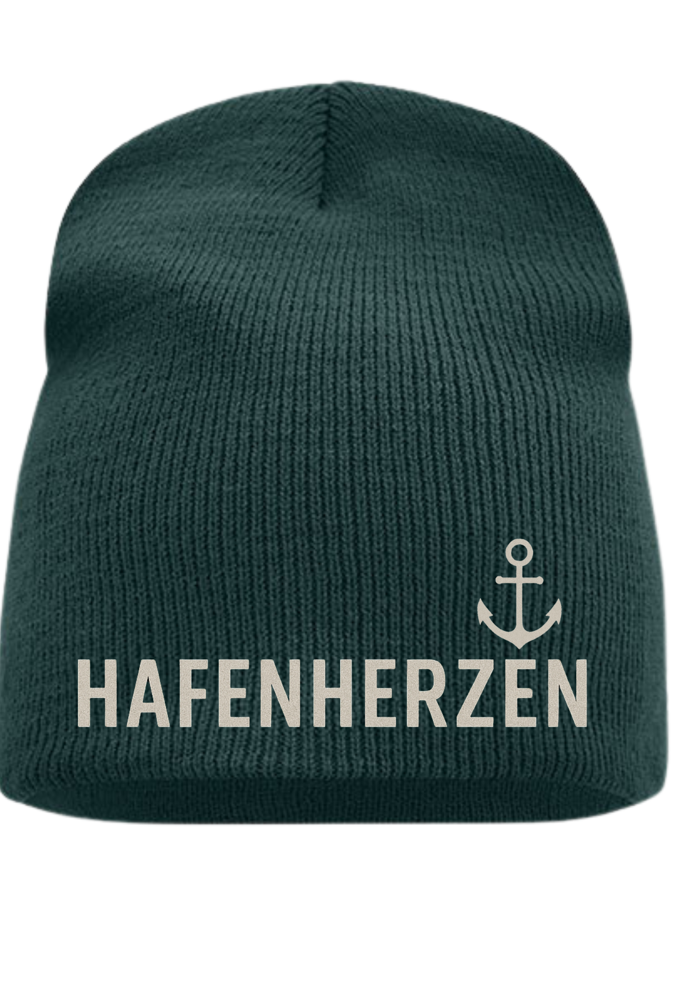⚓ Hafenherzen Beanie – Dein Style für jedes Wetter 🖤 (Stick)