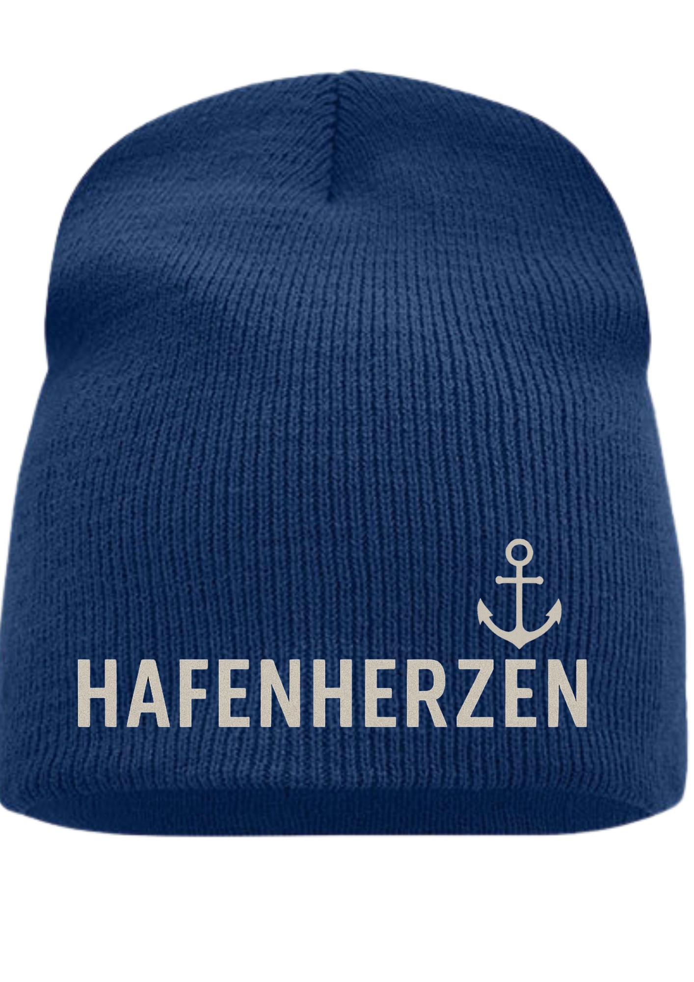 ⚓ Hafenherzen Beanie – Dein Style für jedes Wetter 🖤 (Stick)