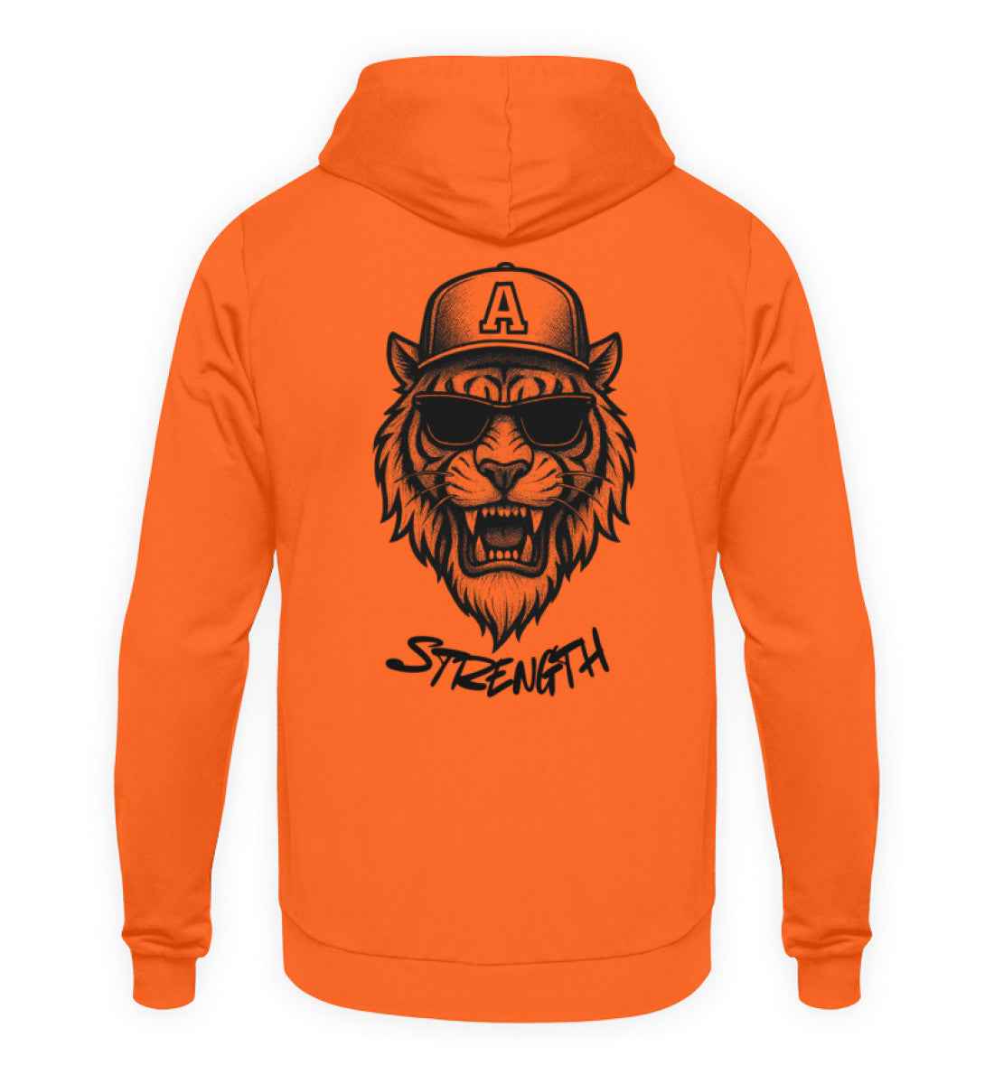 Tiger-Strength  - Unisex Kapuzenpullover Hoodie
