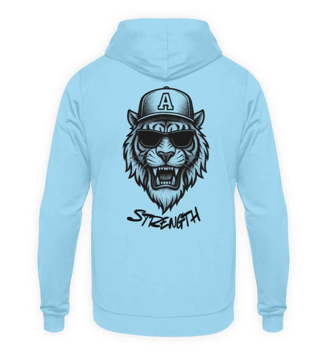 Tiger-Strength  - Unisex Kapuzenpullover Hoodie
