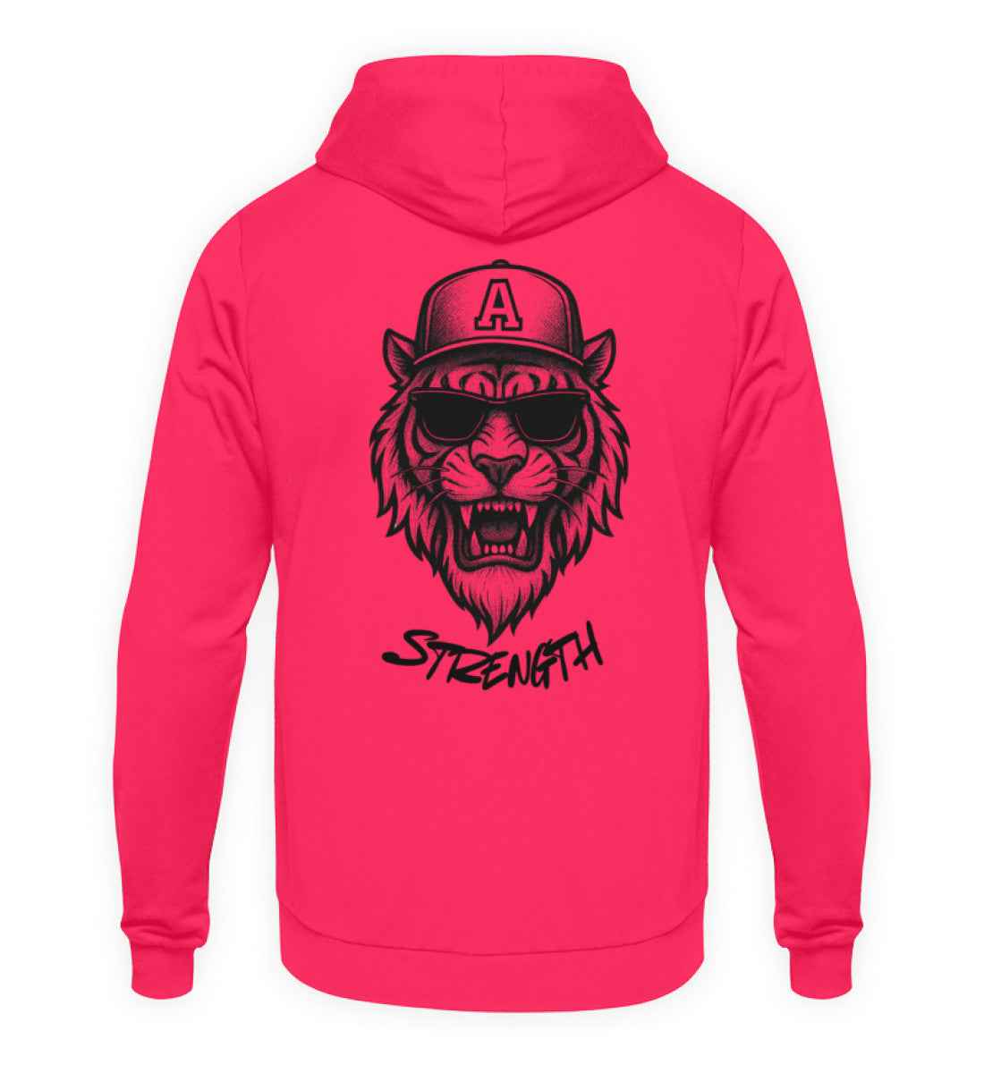 Tiger-Strength  - Unisex Kapuzenpullover Hoodie