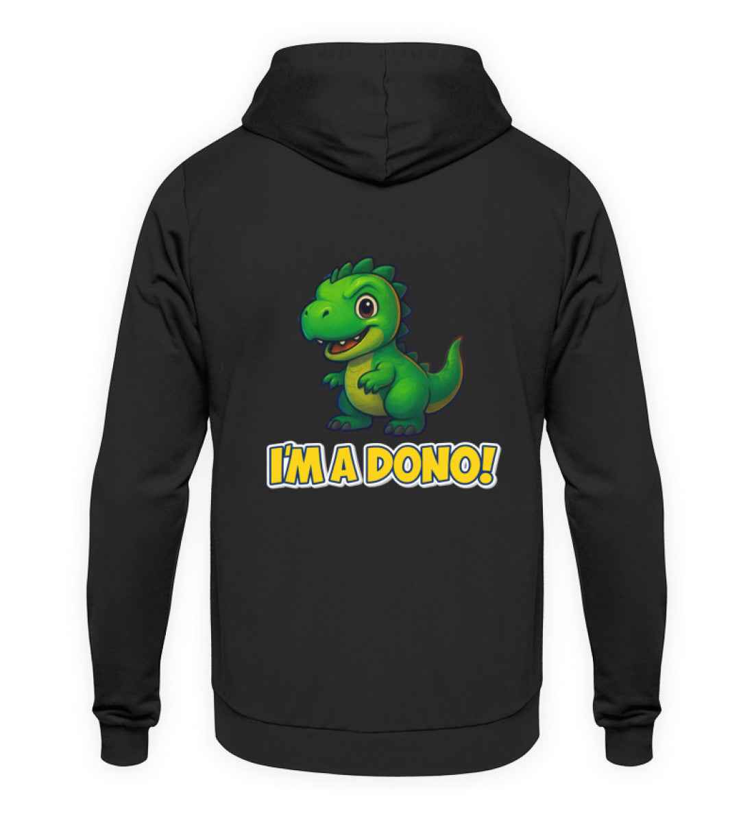 Blakehorst Dono Dino Unisex Hoodie – Streamer Merch mit Front- & Backprint | 280 g/m²