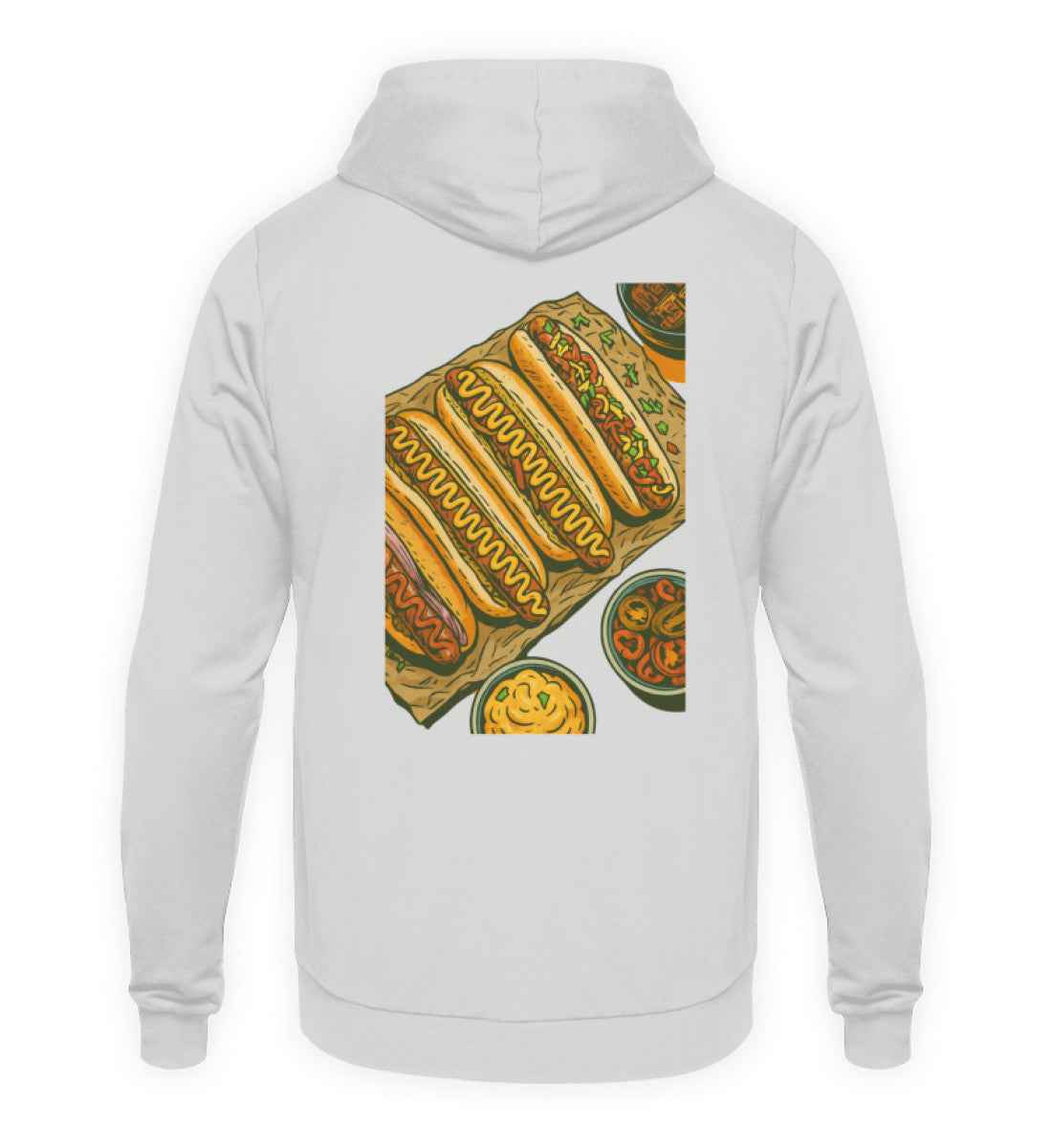 HotDog Hoodie  - Unisex Kapuzenpullover Hoodie