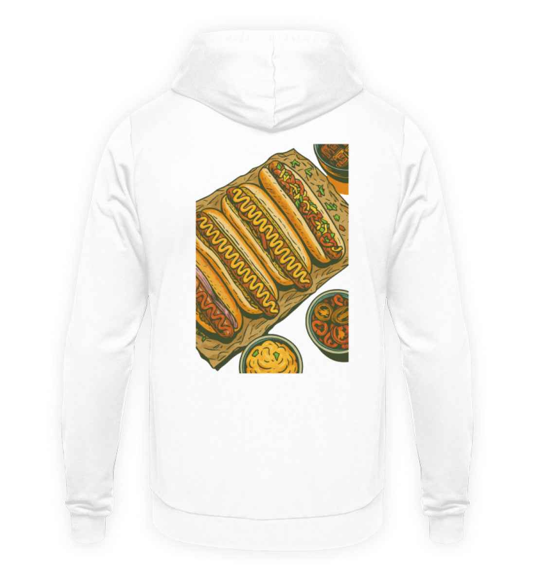 HotDog Hoodie  - Unisex Kapuzenpullover Hoodie