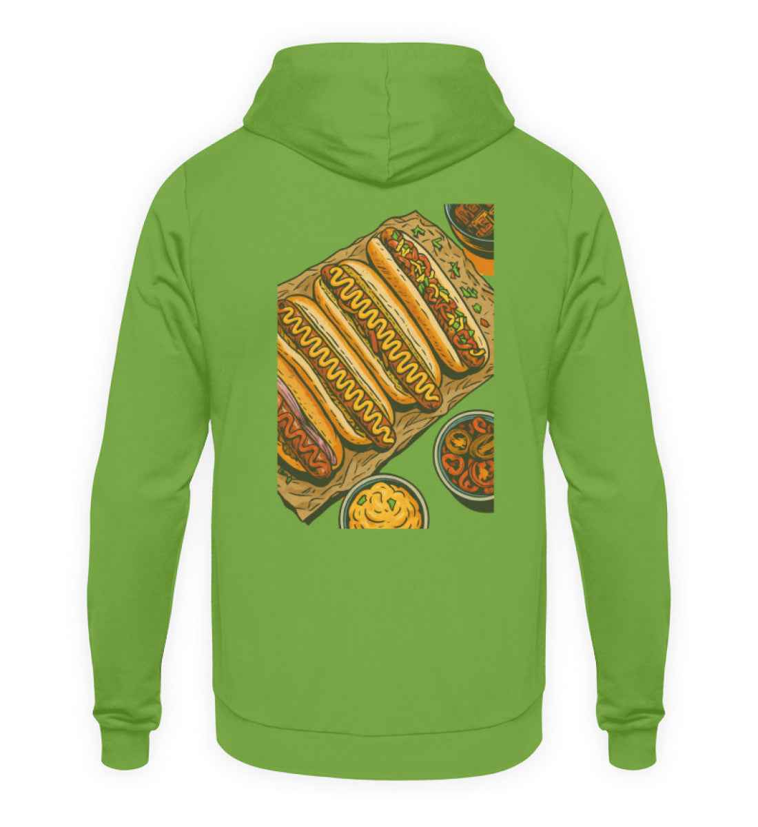 HotDog Hoodie  - Unisex Kapuzenpullover Hoodie