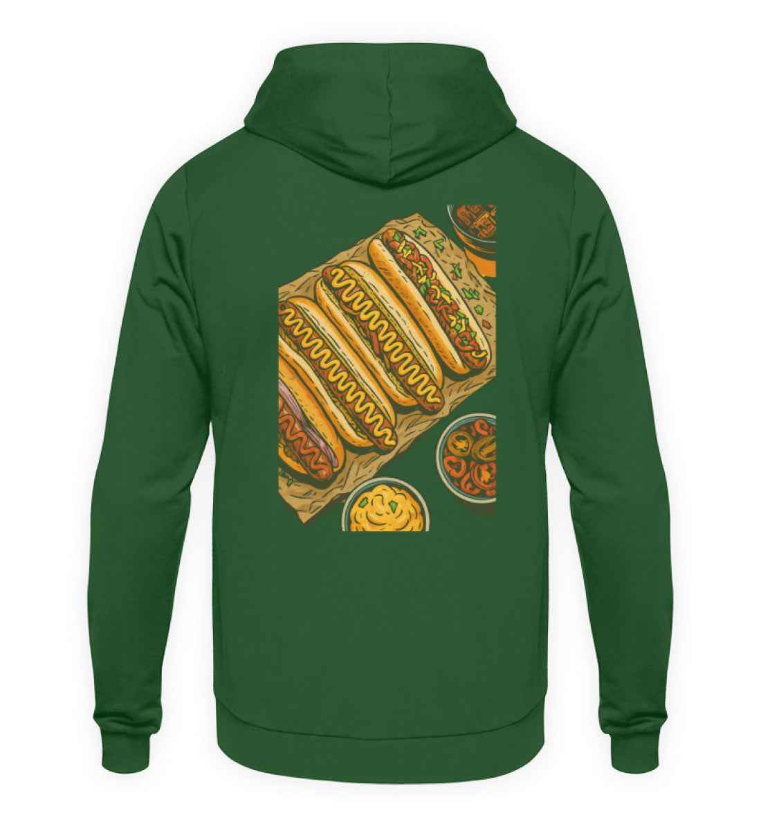HotDog Hoodie  - Unisex Kapuzenpullover Hoodie