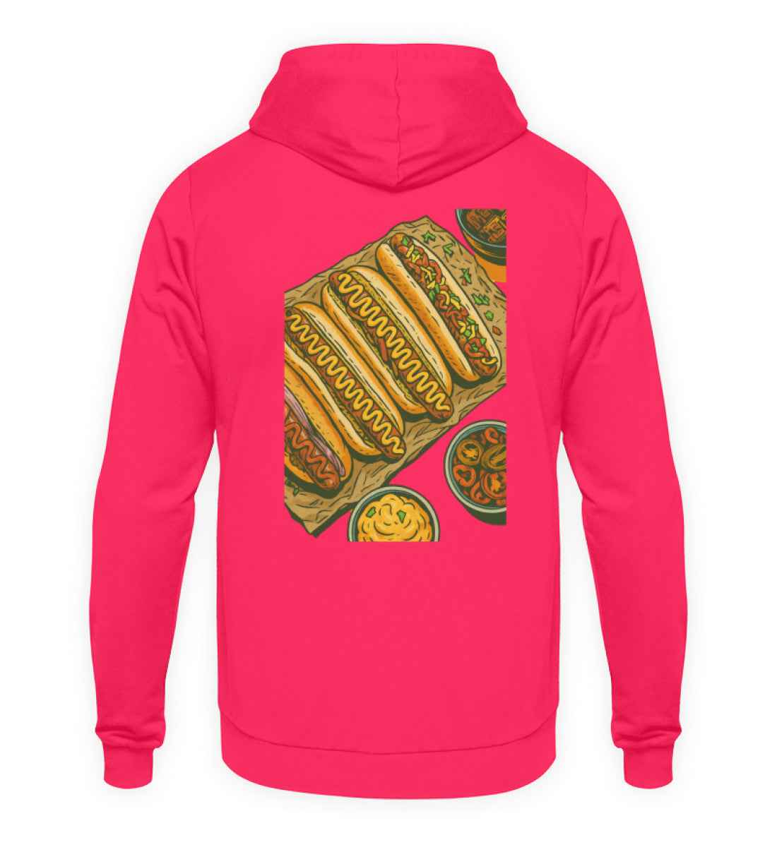 HotDog Hoodie  - Unisex Kapuzenpullover Hoodie
