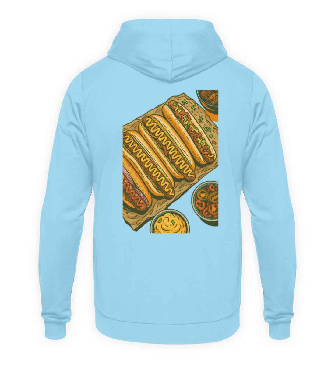 HotDog Hoodie  - Unisex Kapuzenpullover Hoodie