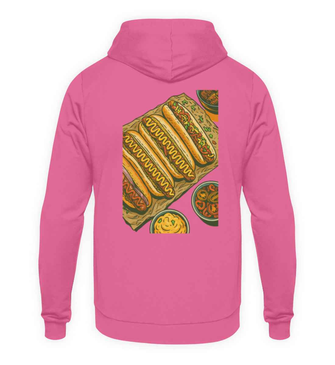 HotDog Hoodie  - Unisex Kapuzenpullover Hoodie