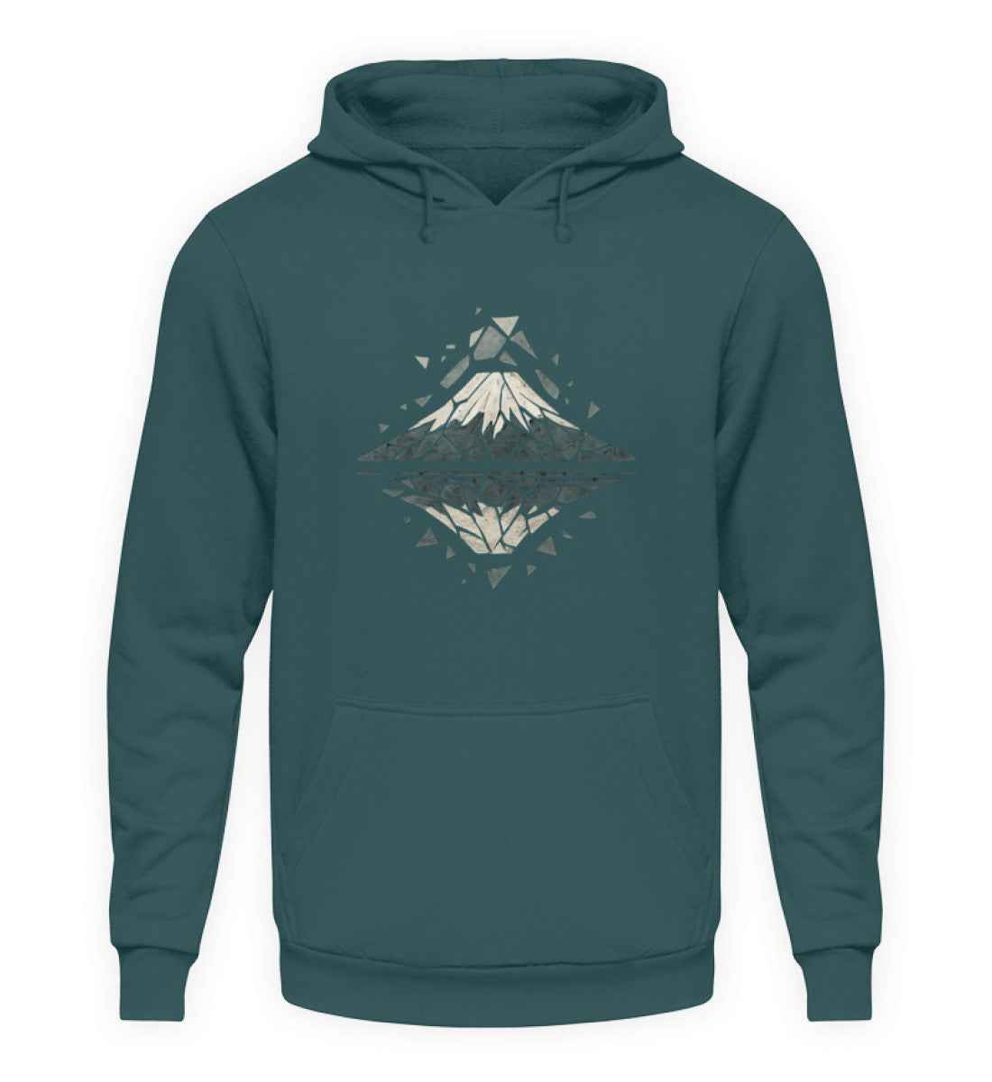 Berg-Scherben  - Unisex Kapuzenpullover Hoodie