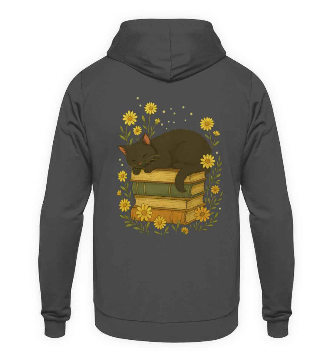 Cats and Books Club Hoodie   - Unisex Kapuzenpullover Hoodie