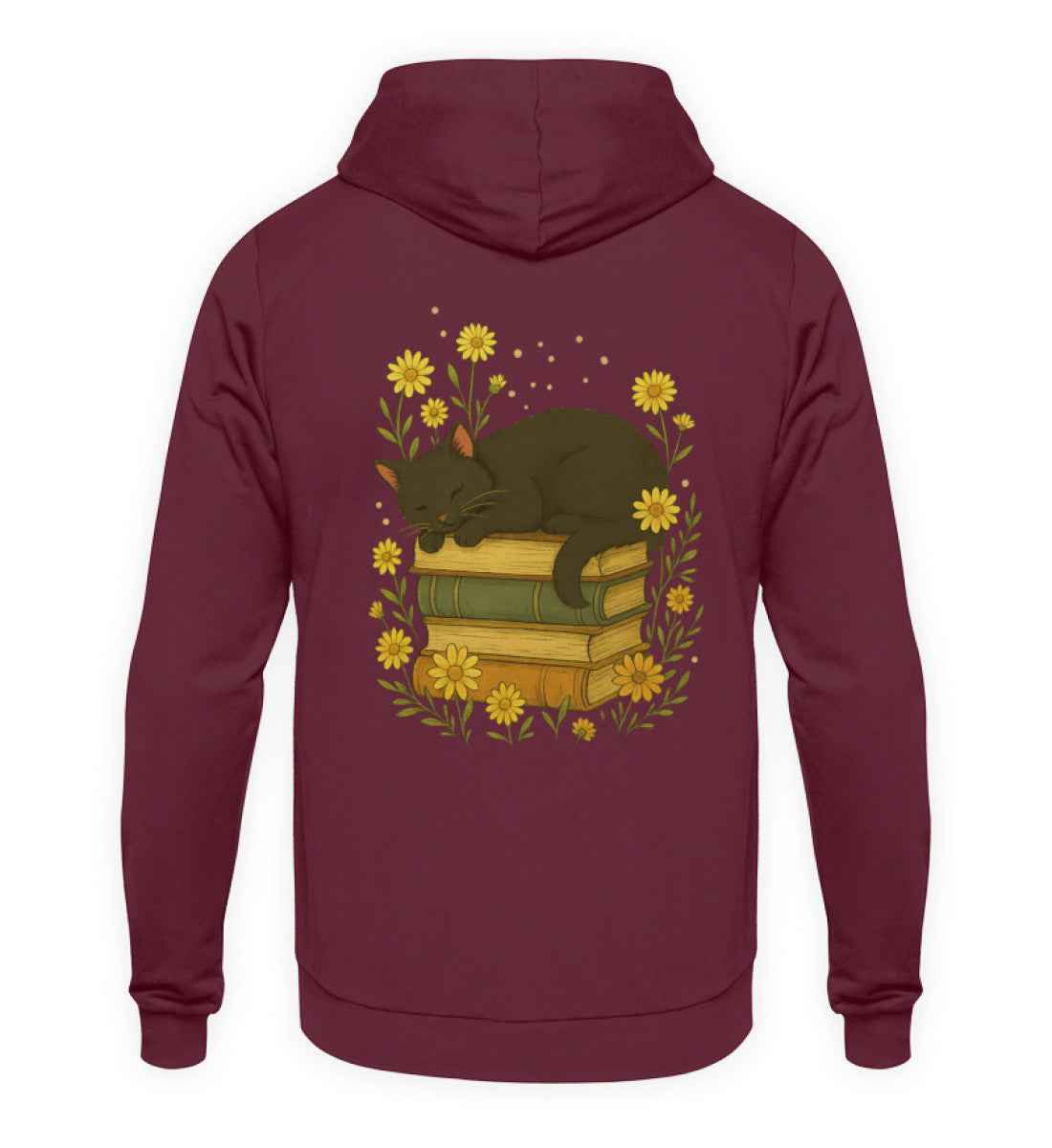 Cats and Books Club Hoodie   - Unisex Kapuzenpullover Hoodie