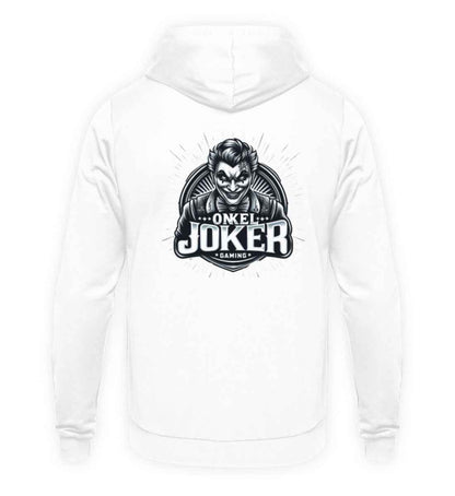 Onkel-Joker Hoodie White  - Unisex Kapuzenpullover Hoodie