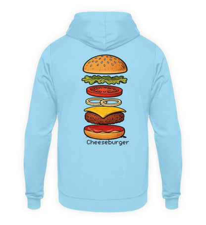 Exploded Burger Hoodie  - Unisex Kapuzenpullover Hoodie