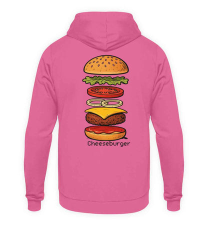 Exploded Burger Hoodie  - Unisex Kapuzenpullover Hoodie