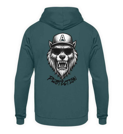 Wolf-Protection  - Unisex Kapuzenpullover Hoodie