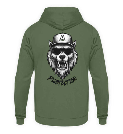 Wolf-Protection  - Unisex Kapuzenpullover Hoodie