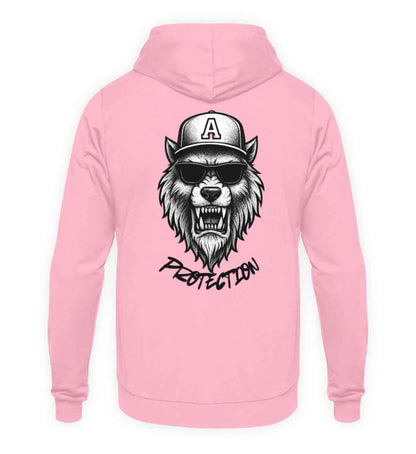 Wolf-Protection  - Unisex Kapuzenpullover Hoodie