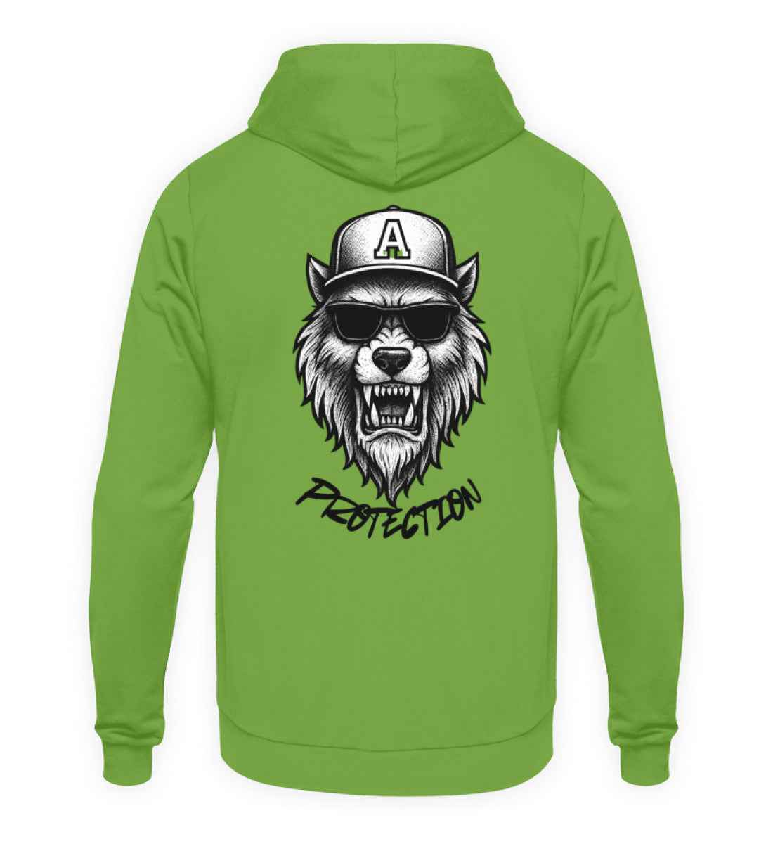 Wolf-Protection  - Unisex Kapuzenpullover Hoodie