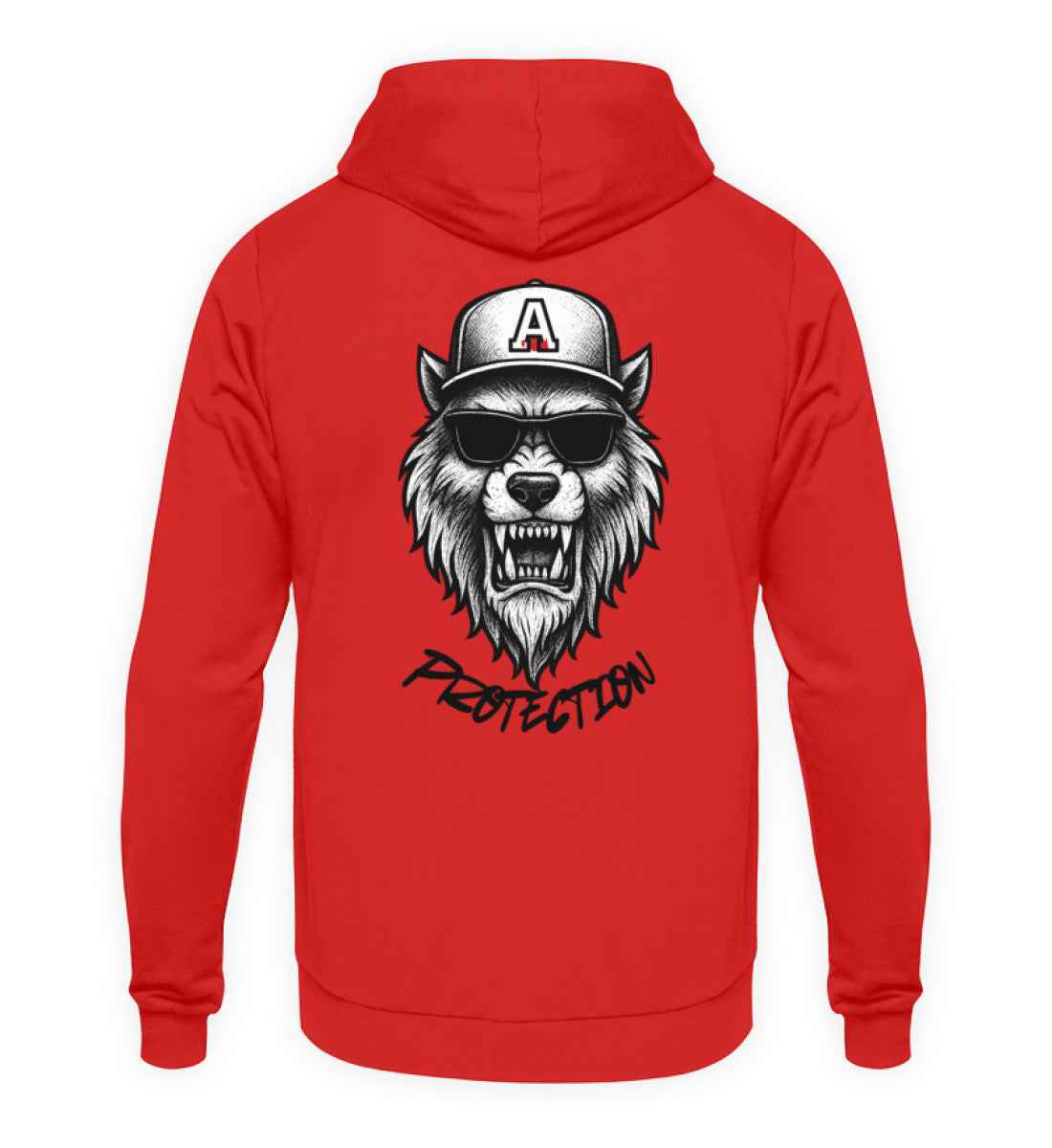Wolf-Protection  - Unisex Kapuzenpullover Hoodie